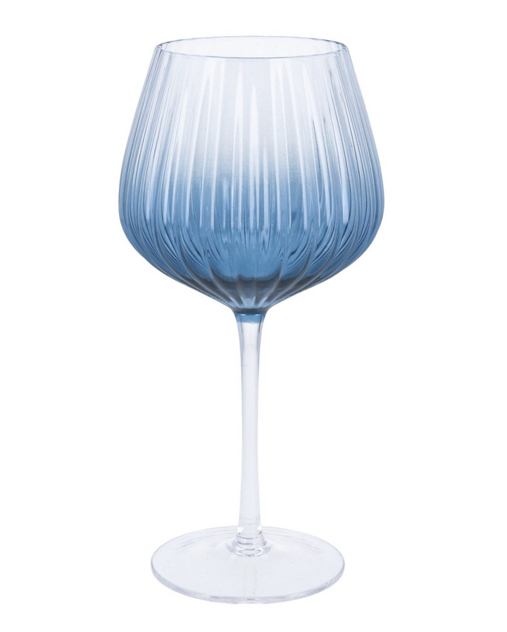 Ombre Gin Balloon Glass - Blue