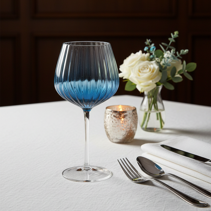 Ombre Gin Balloon Glass - Blue