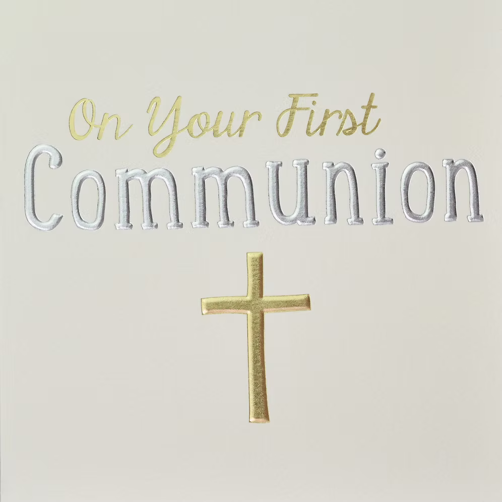 On Your First Confirmation Card