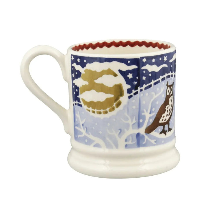 Christmas Icons Owl 1/2 Pint Mug - 300ml