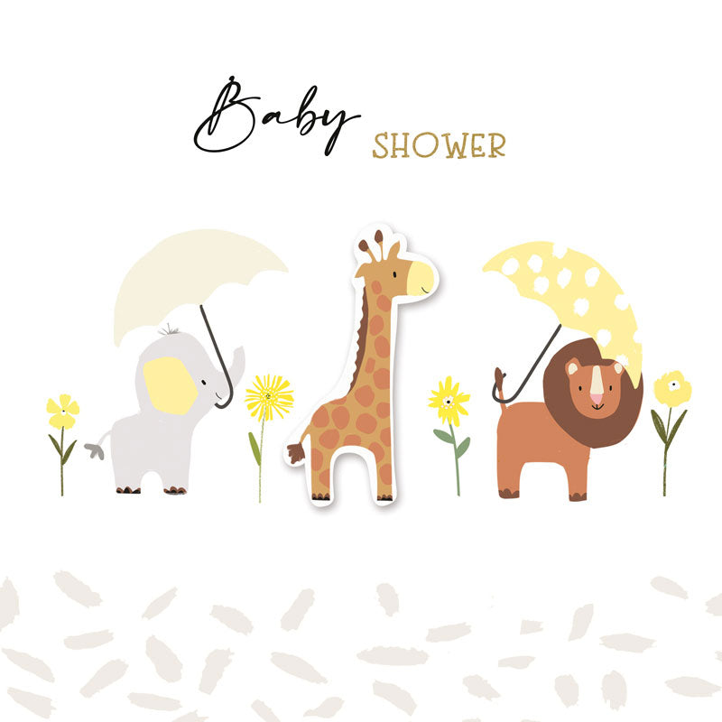 Baby shower Hammond Gower gift set by Cornucopia Home and Gift, featuring elegant decorations and themed accessories.