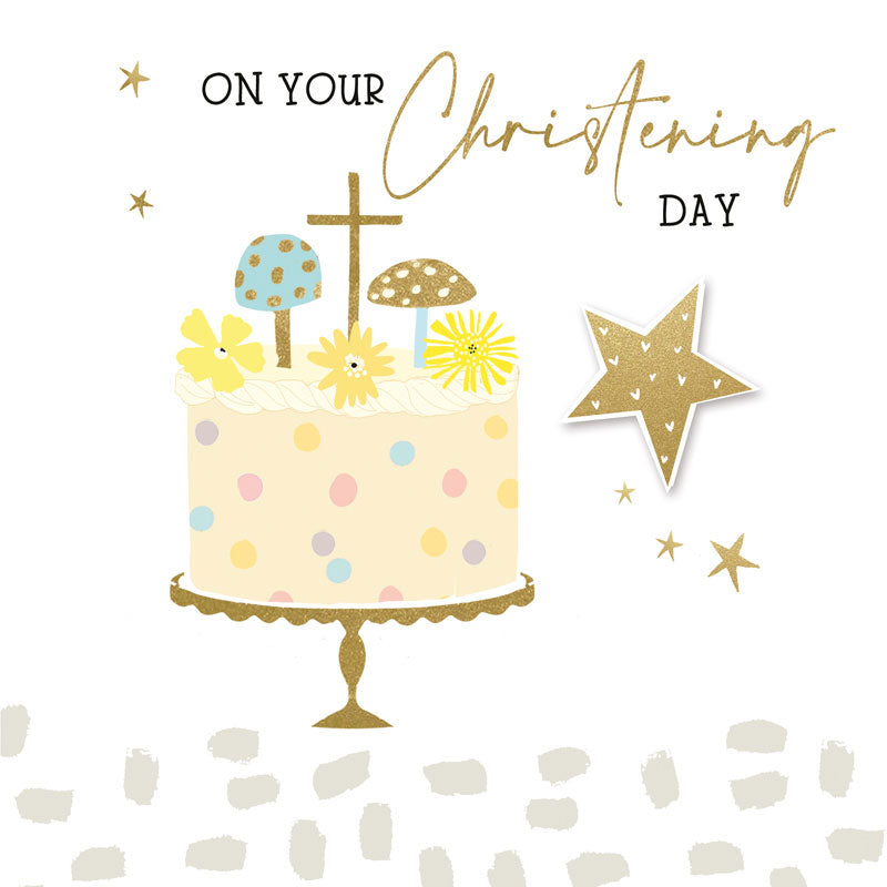 Elegant Hammond Gower Christening Day gift box by Cornucopia Home and Gift, featuring a beautifully arranged celebration set.