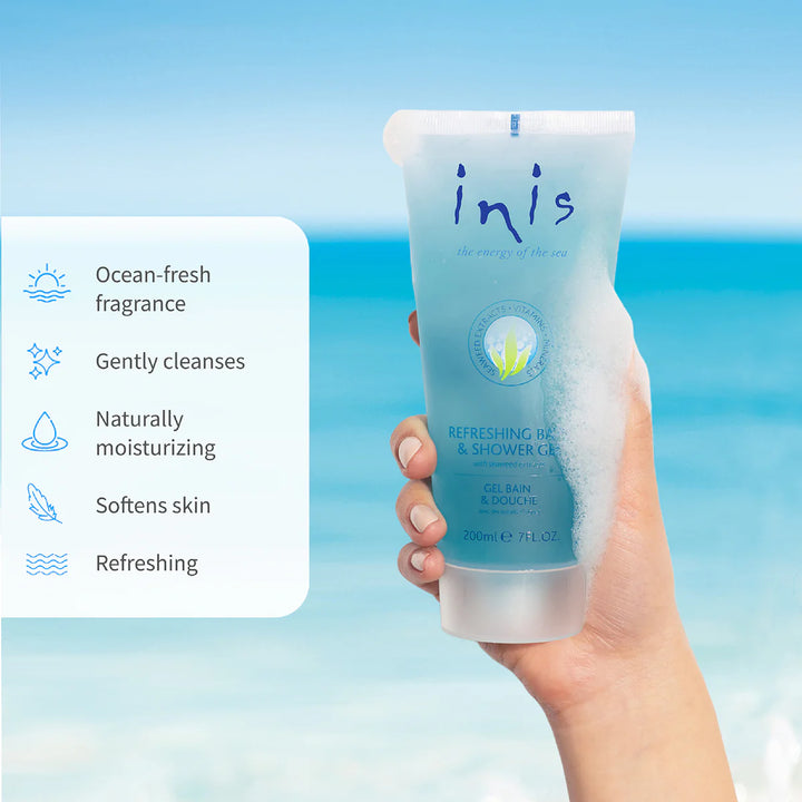 Inis Refreshing Bath &amp; Shower Gel 200ml / 7fl.oz