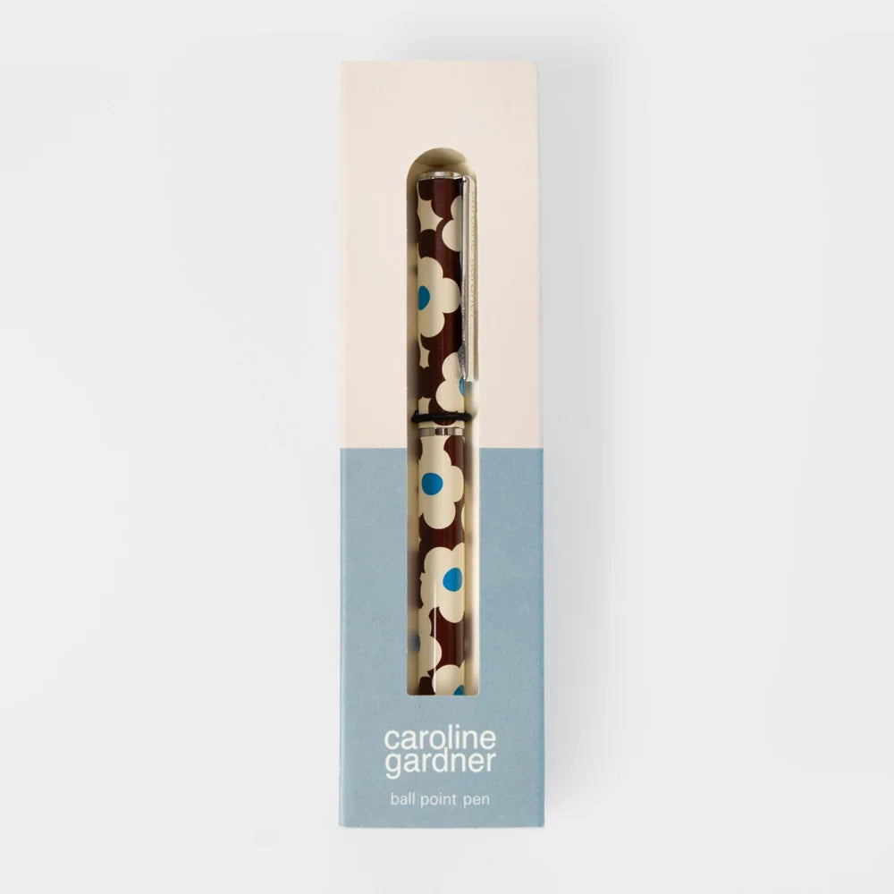 Flower Boxed Pen - Wine