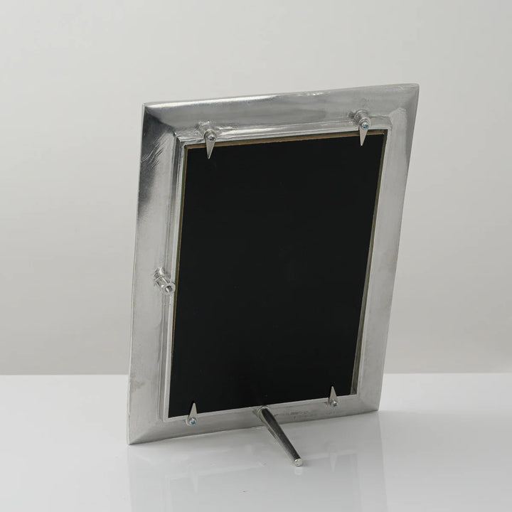 Handmade Kingston Cast Pewter Photo Frame by Lancaster and Gibbings, crafted by Cornucopia Home and Gift, with intricate pewter detailing.