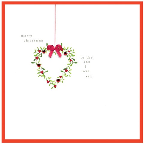 Merry Christmas To the One I Love Card