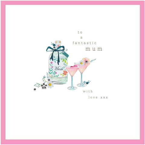 Gin Fantastic Mothers Day Card