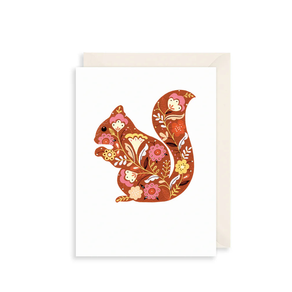 Decorative squirrel figurine by Cornucopia Home and Gift from The Art File collection, featuring detailed craftsmanship.
