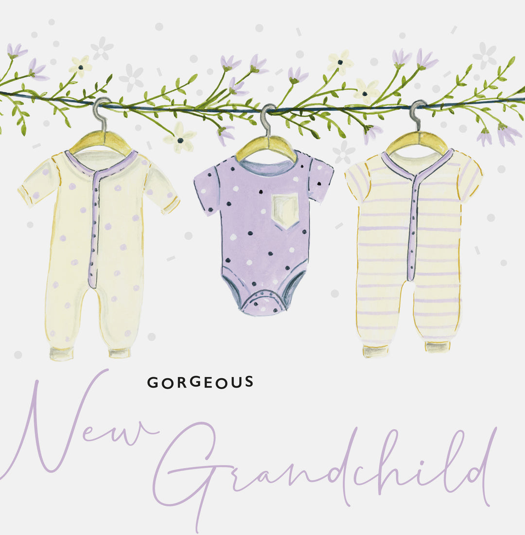 Gorgeous New Grandchild Card
