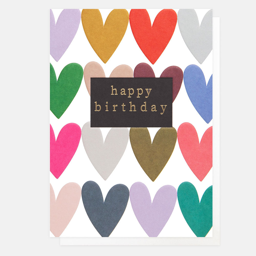 Colorful Caroline Gardner birthday card with cheerful floral design, perfect for celebration and gifting.