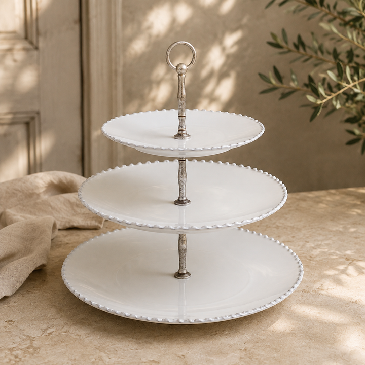 Pearl White Centrepiece Cake stand