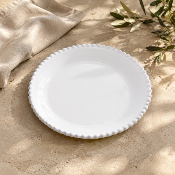 Pearl White Soup/Pasta Plate