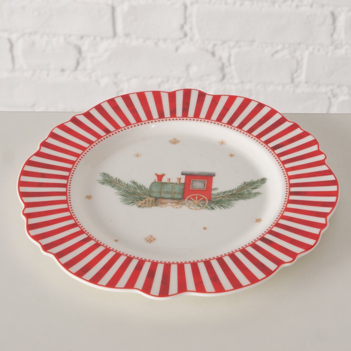 Cavallo Small Christmas Plate 21cm - Choice of Two Designs
