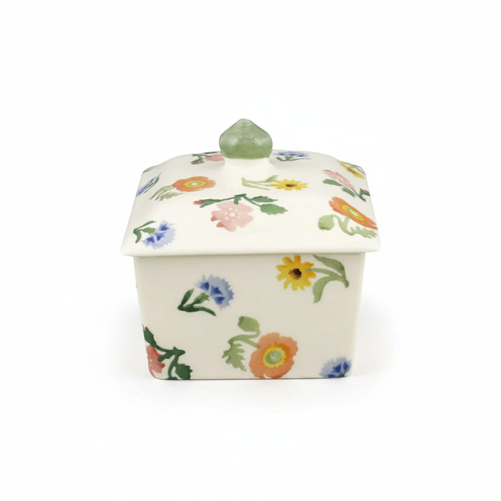 Emma Bridgewater Poppies &amp; Pinks Small Butter Dish
