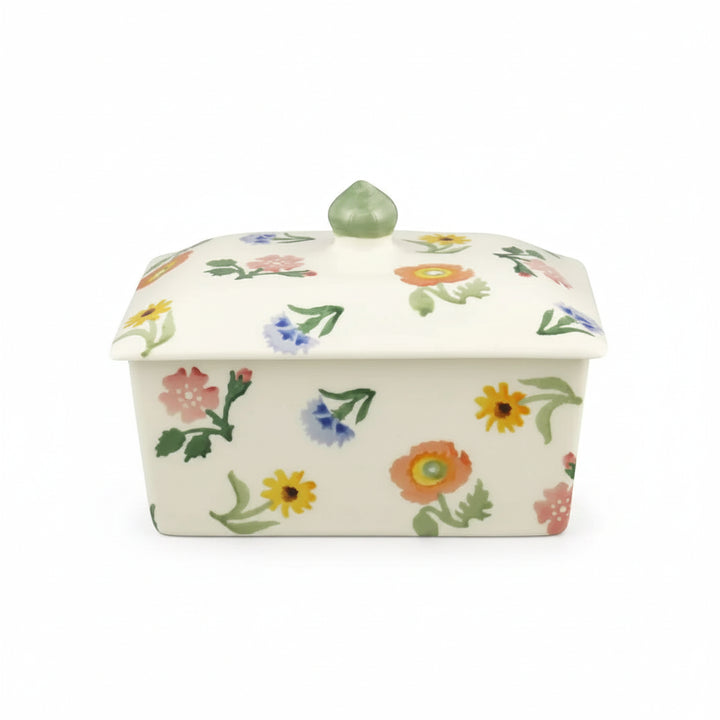 Emma Bridgewater Poppies &amp; Pinks Small Butter Dish