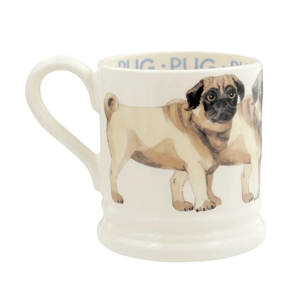 Emma Bridgewater Dogs Pug Half Pint Mug