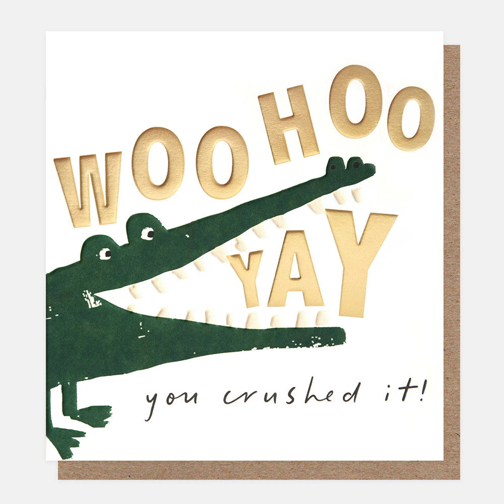 Woohoo Yay You Crushed It! Card