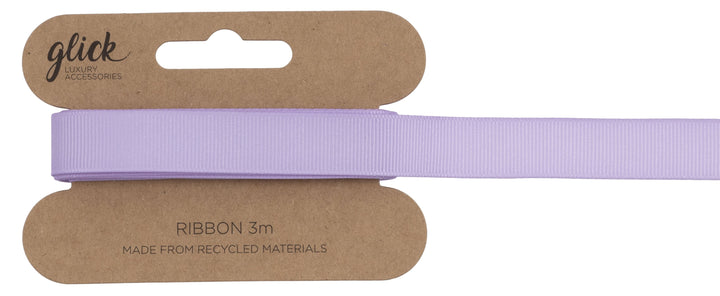 Lilac Grosgrain Ribbon 3m