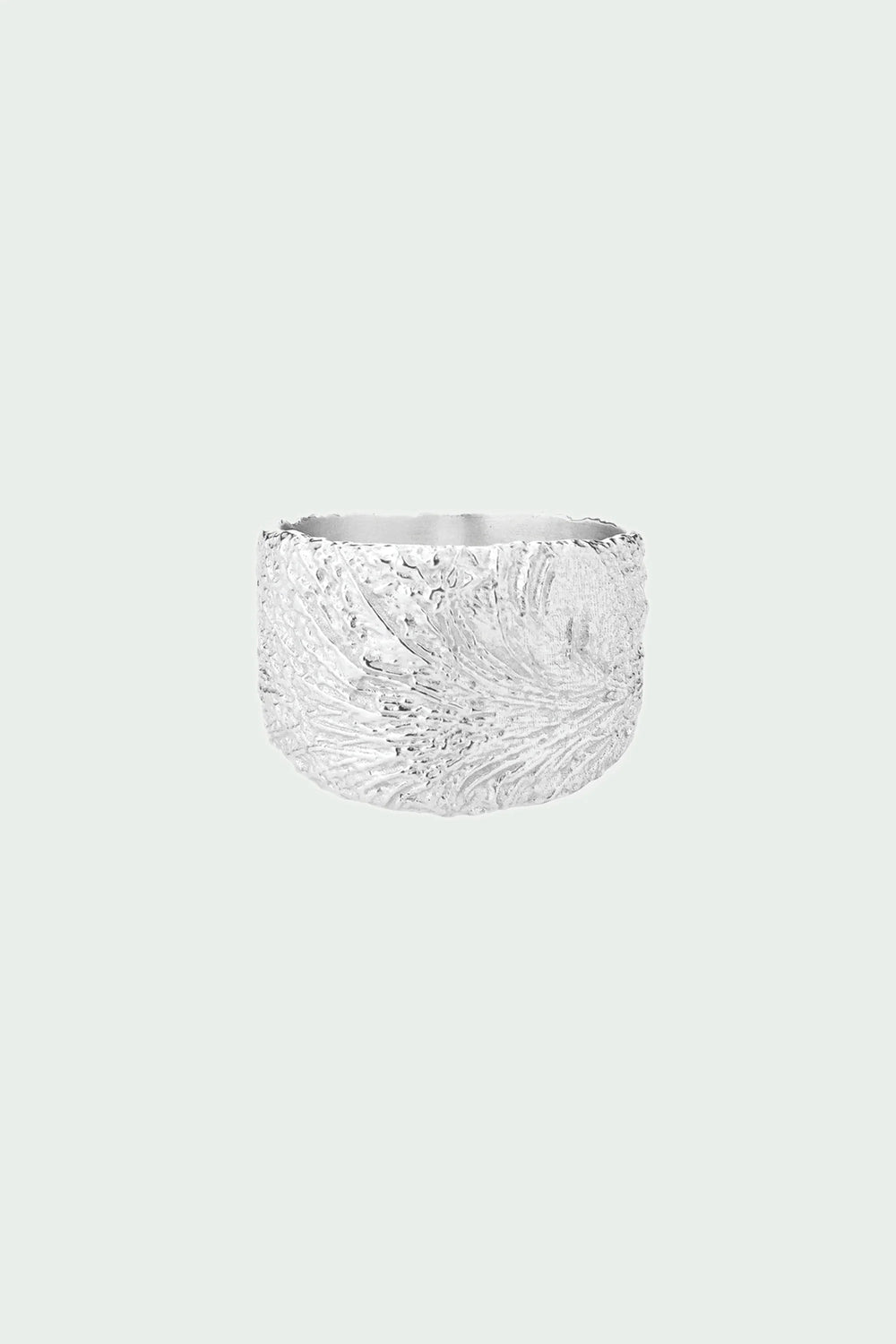 Silver Arctic Ring by Tutti & Co, featuring a sleek, modern design with intricate detailing, ideal for stylish jewelry collection.