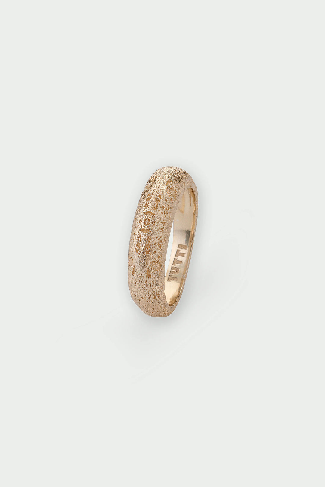 Medium Journey Ring by Tutti &amp; Co, featuring a sleek, modern design with a smooth finish, perfect for contemporary jewelry collection.