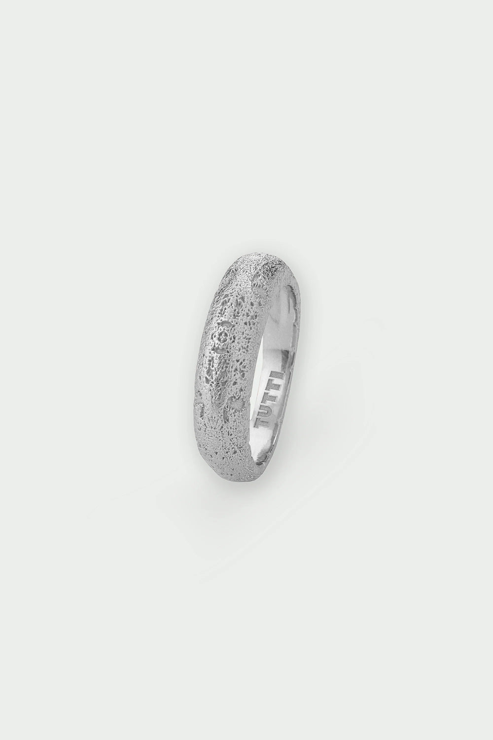 Medium Tutti & Co Journey Ring with textured surface, crafted by Cornucopia Home and Gift, showcasing the unique design.