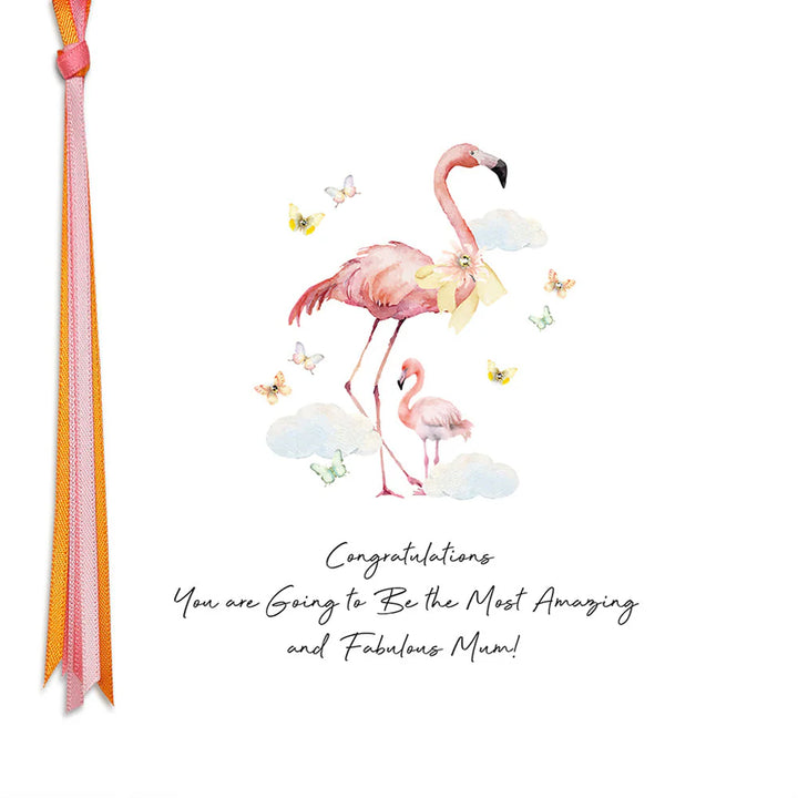 Five Dollar Shake congratulation card from Cornucopia Home and Gift with vibrant, colorful design celebrating an amazing and fabulous mum.