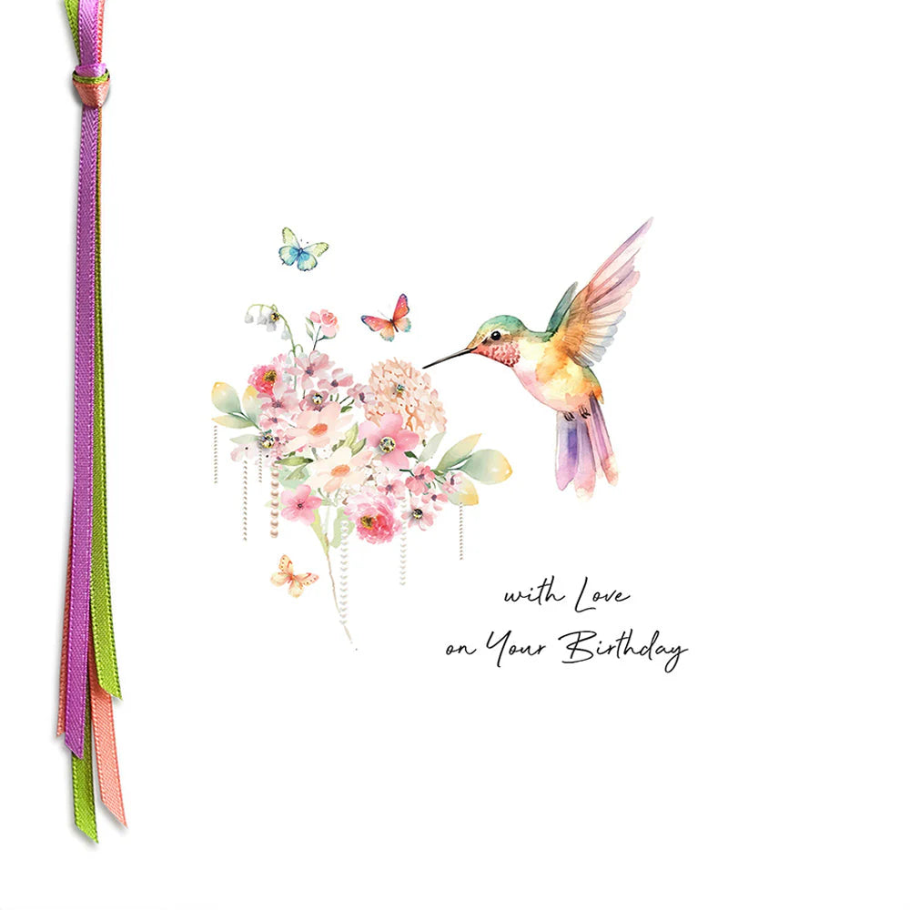 With Love On Your Birthday Card by Five Dollar Shake, featuring colorful birthday message and festive design from Cornucopia Home and Gift.