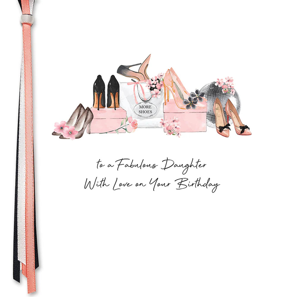 Five Dollar Shake birthday card from Cornucopia Home and Gift with heartfelt message for a fabulous daughter.
