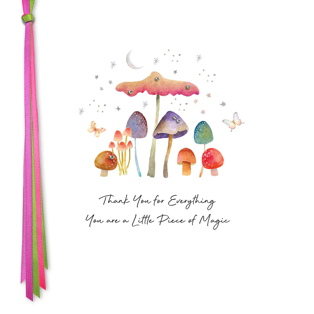 Thank you for everything you are thank you card by Five Dollar Shake, featuring a magical design from Cornucopia Home and Gift.