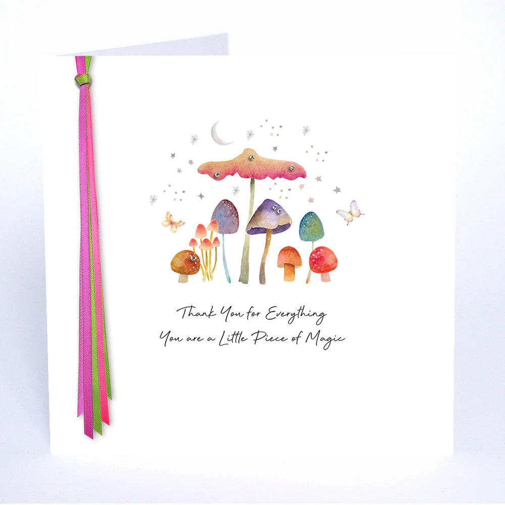 Five Dollar Shake thank you card by Cornucopia Home and Gift featuring a heartfelt message and magical design.