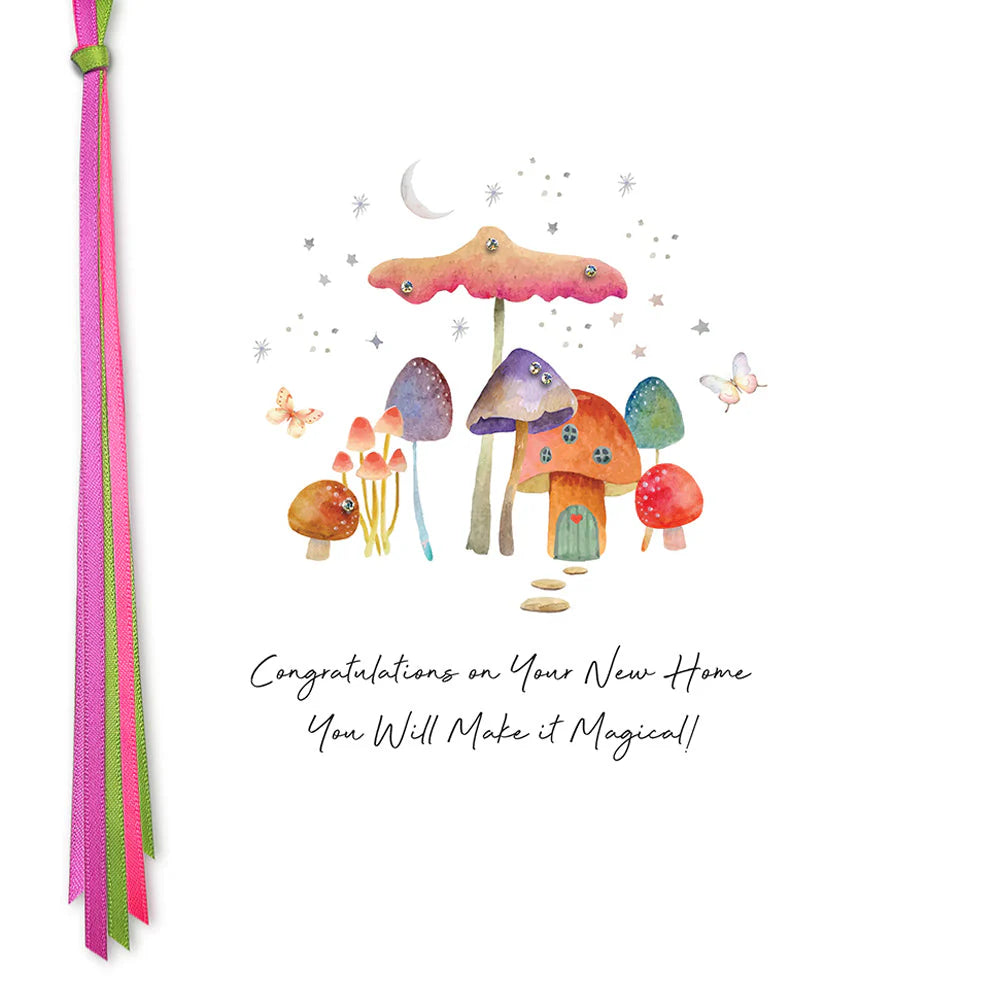Congratulations On Your New Home You Will Make It Magical! Card