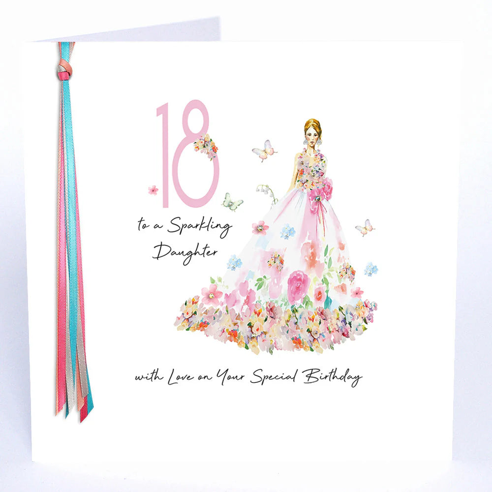 Five Dollar Shake birthday card for daughter with sparkling design and heartfelt message, by Cornucopia Home and Gift.