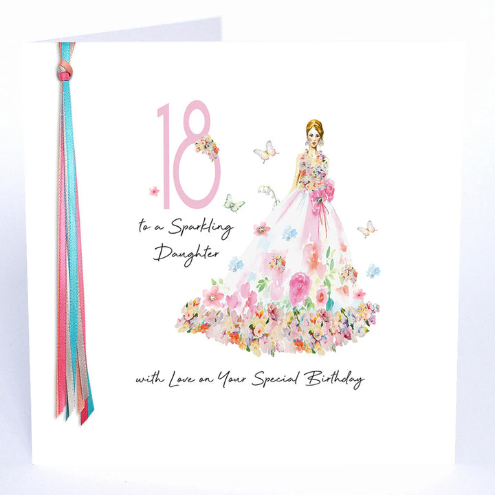 Five Dollar Shake birthday card for daughter with sparkling design and heartfelt message, by Cornucopia Home and Gift.