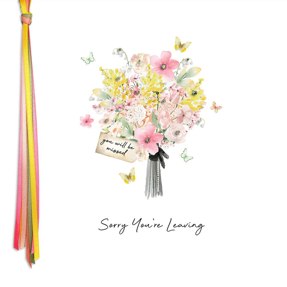 Sorry You're Leaving Card - Cornucopia Home and Gift