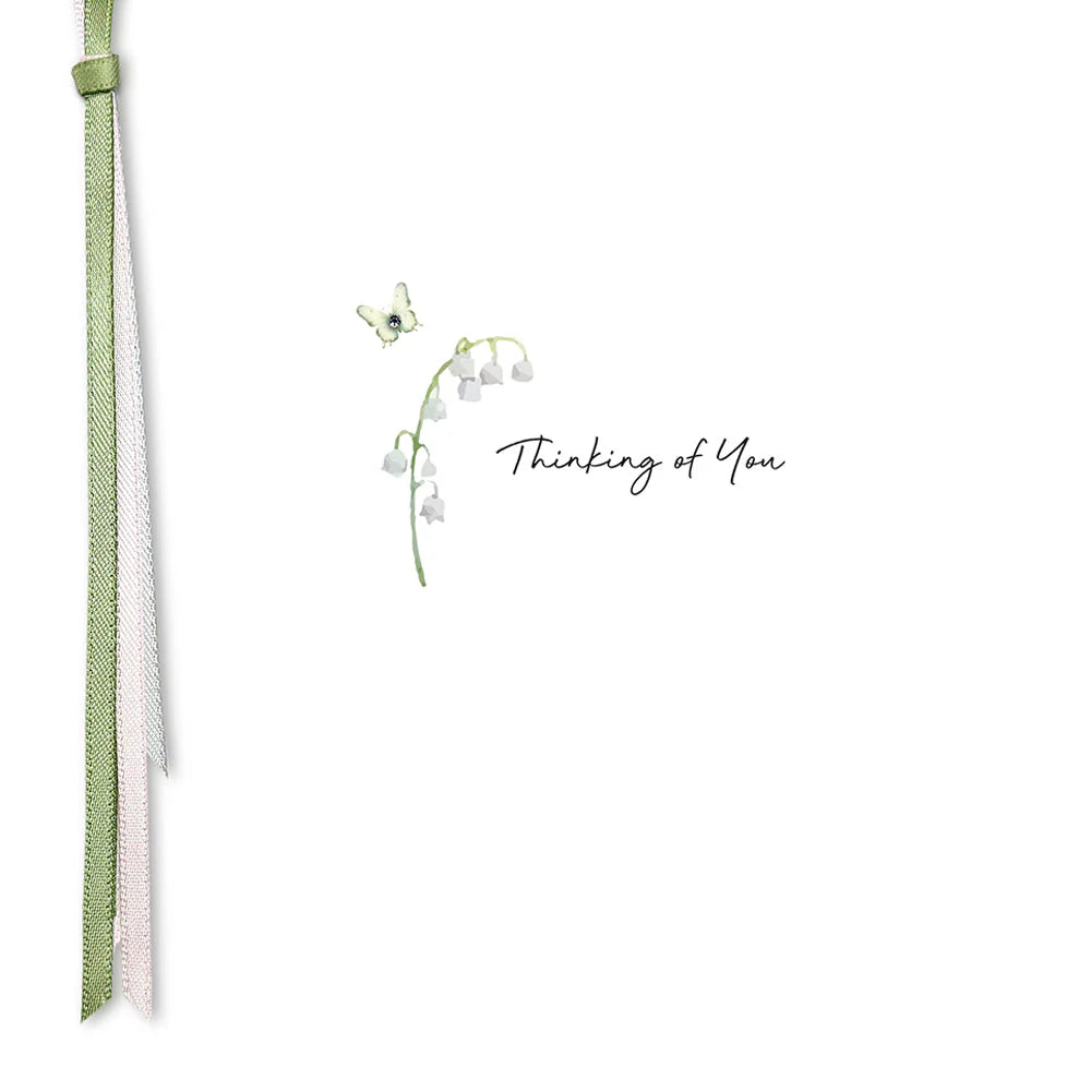 Thinking Of You greeting card by Five Dollar Shake featuring floral design, from Cornucopia Home and Gift.