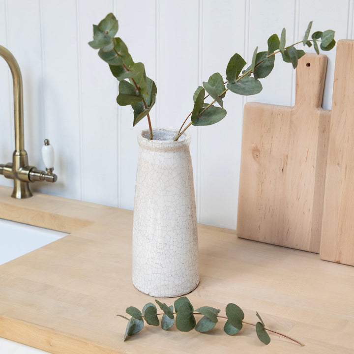 Ravello Bottle Vase - White
