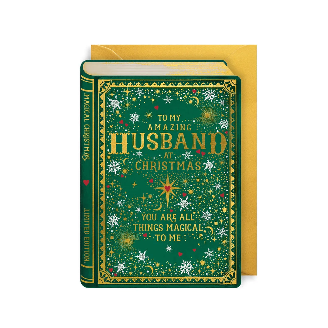 To My Amazing Husband at Christmas Card
