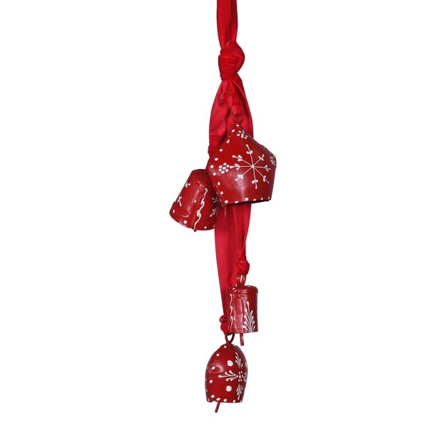 Red hanging bells from Cornucopia Home and Gift&