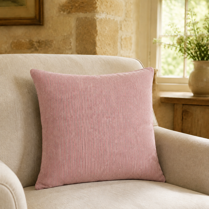 Red Striped Cushion