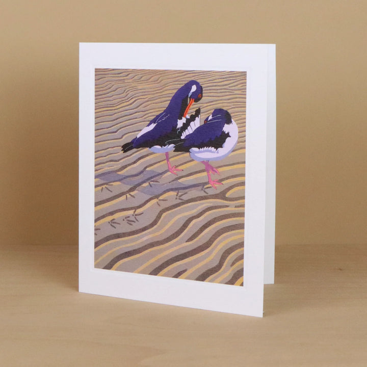 Preening Pair Art Card