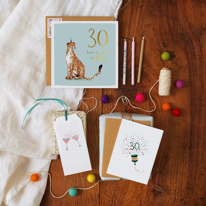 30 - Hooray 30th Birthday Mini Card