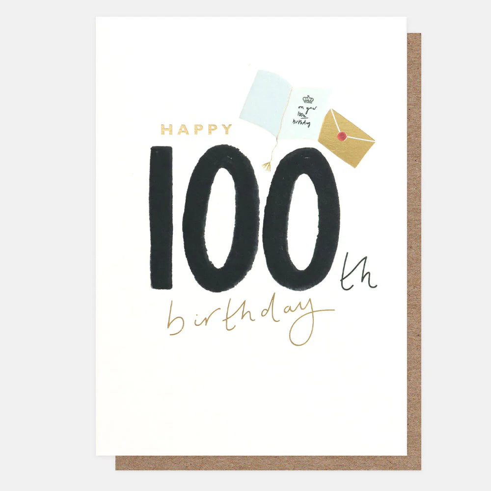 Happy 100th Birthday Card