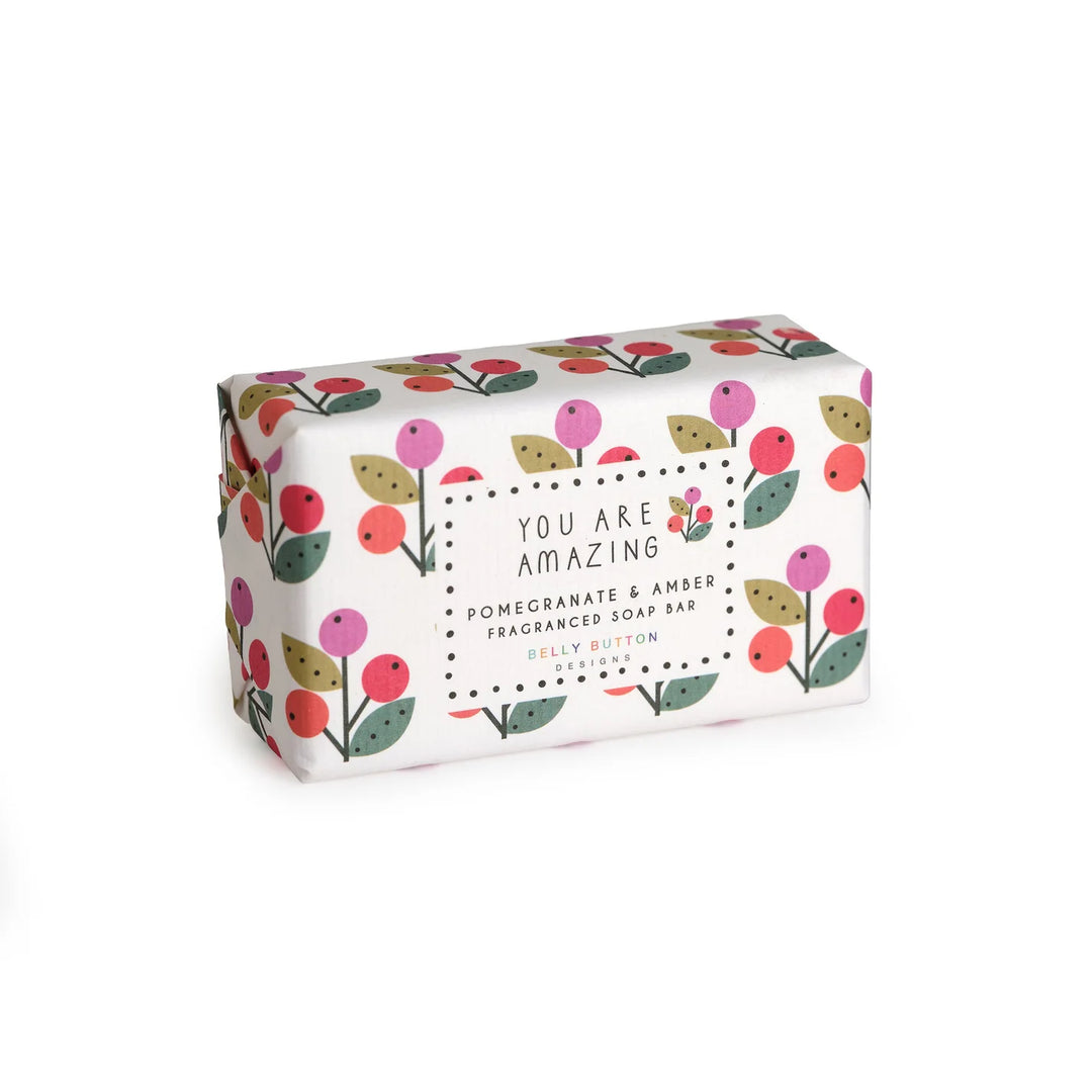 You Are Amazing Pomegranate &amp; Amber Soap Bar