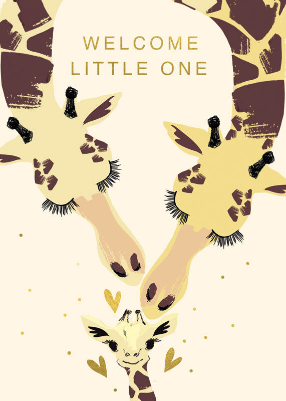 Hammond Gower New Baby Card by Cornucopia Home and Gift featuring a charming design for celebrating a new arrival.
