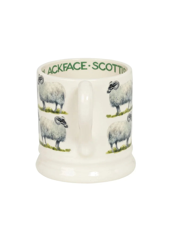 Scottish Blackface Sheep 1/2 Pint Mug