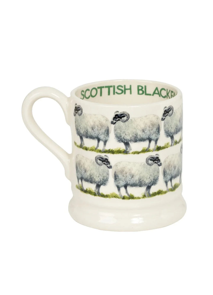 Scottish Blackface Sheep 1/2 Pint Mug