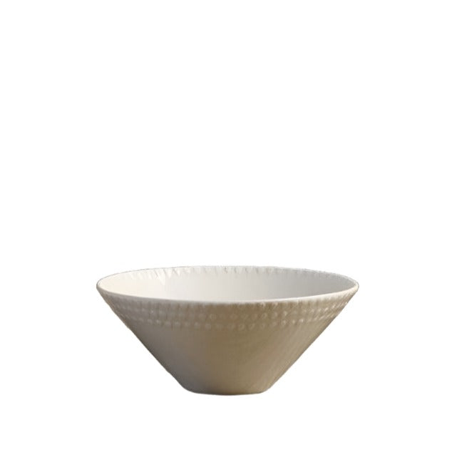Small Nkuku Ela Serving Bowl with a rustic, handcrafted design, perfect for serving salads or side dishes.