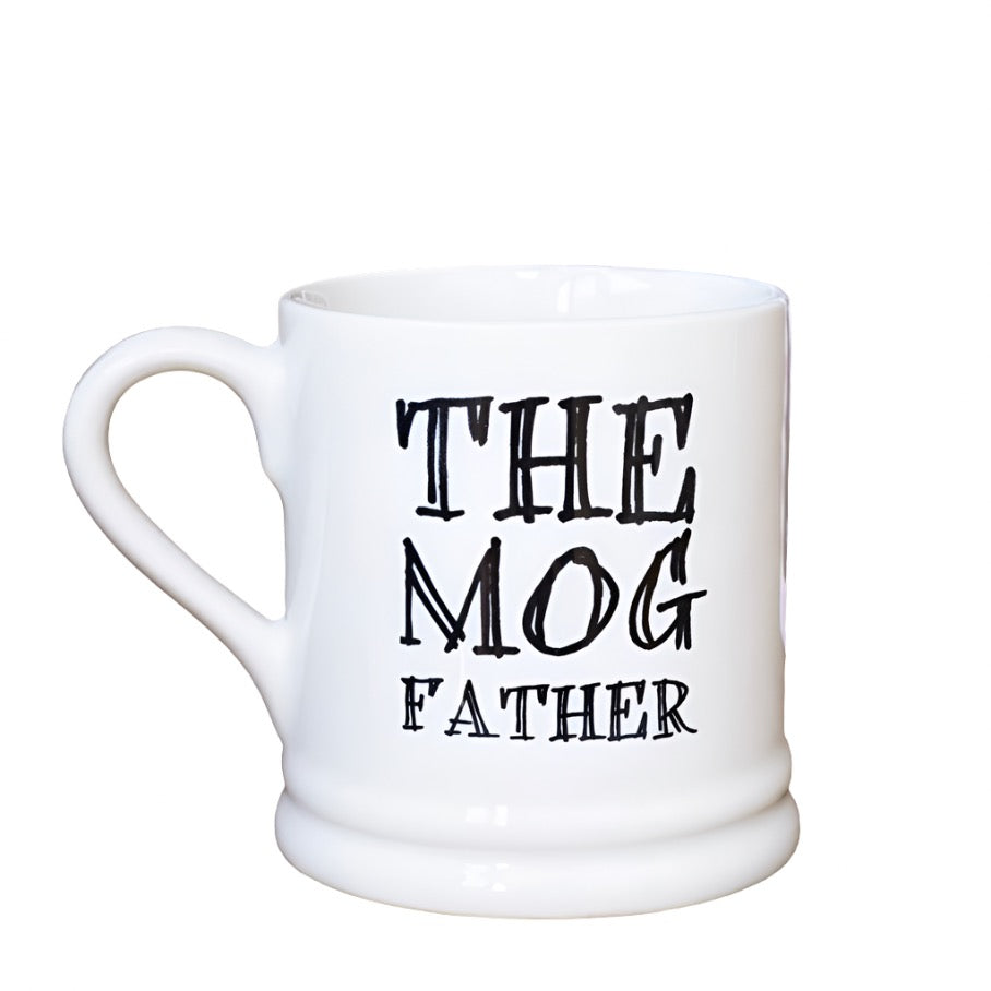 Sweet William Mog Father mug with colorful floral design, perfect for gifting or everyday use by Cornucopia Home and Gift.