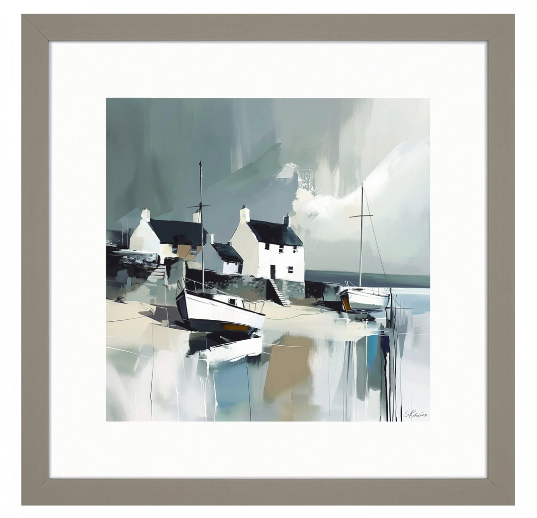 Sea Spirit art print by Cornucopia Home and Gift, featuring a vibrant, detailed seascape scene with marine life elements.