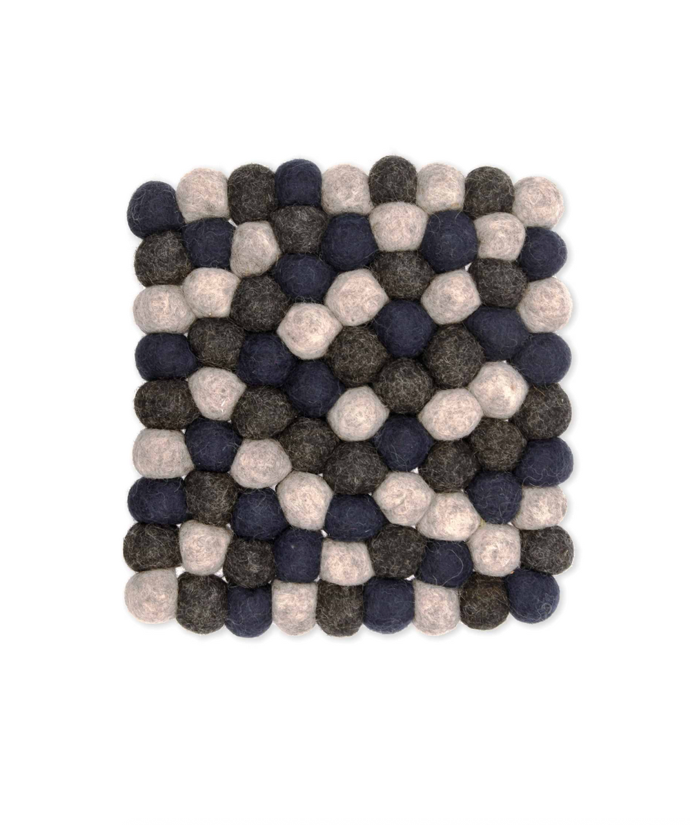 Southwold Trivet in ink color by Garden Trading, featuring a stylish metal design for protecting surfaces from hot dishes.